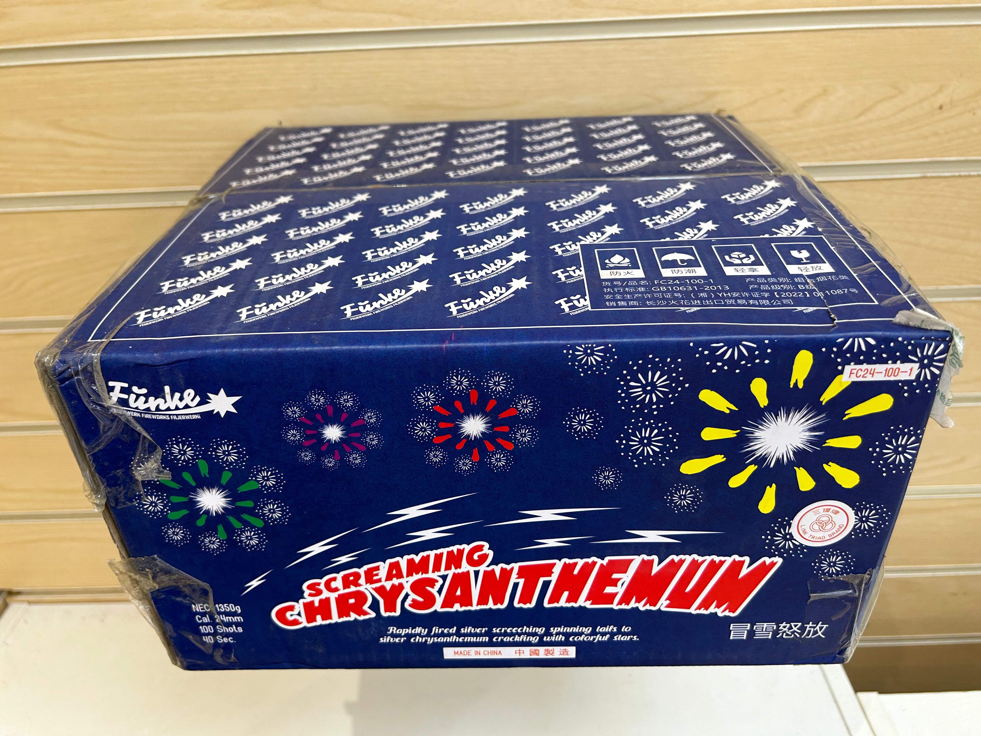 Screaming Chrysanthemum 100 Shots , This is just pure POWER !! You have got to see this !!
