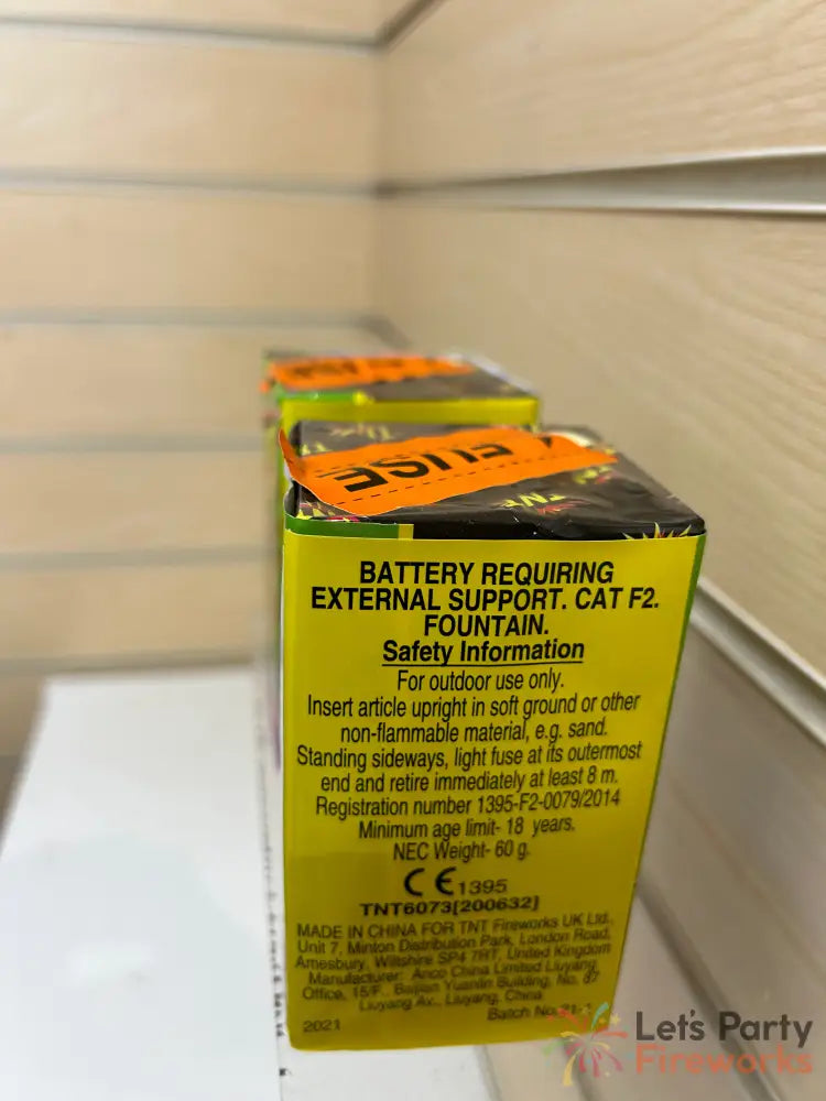 Crickets Fountain Fireworks