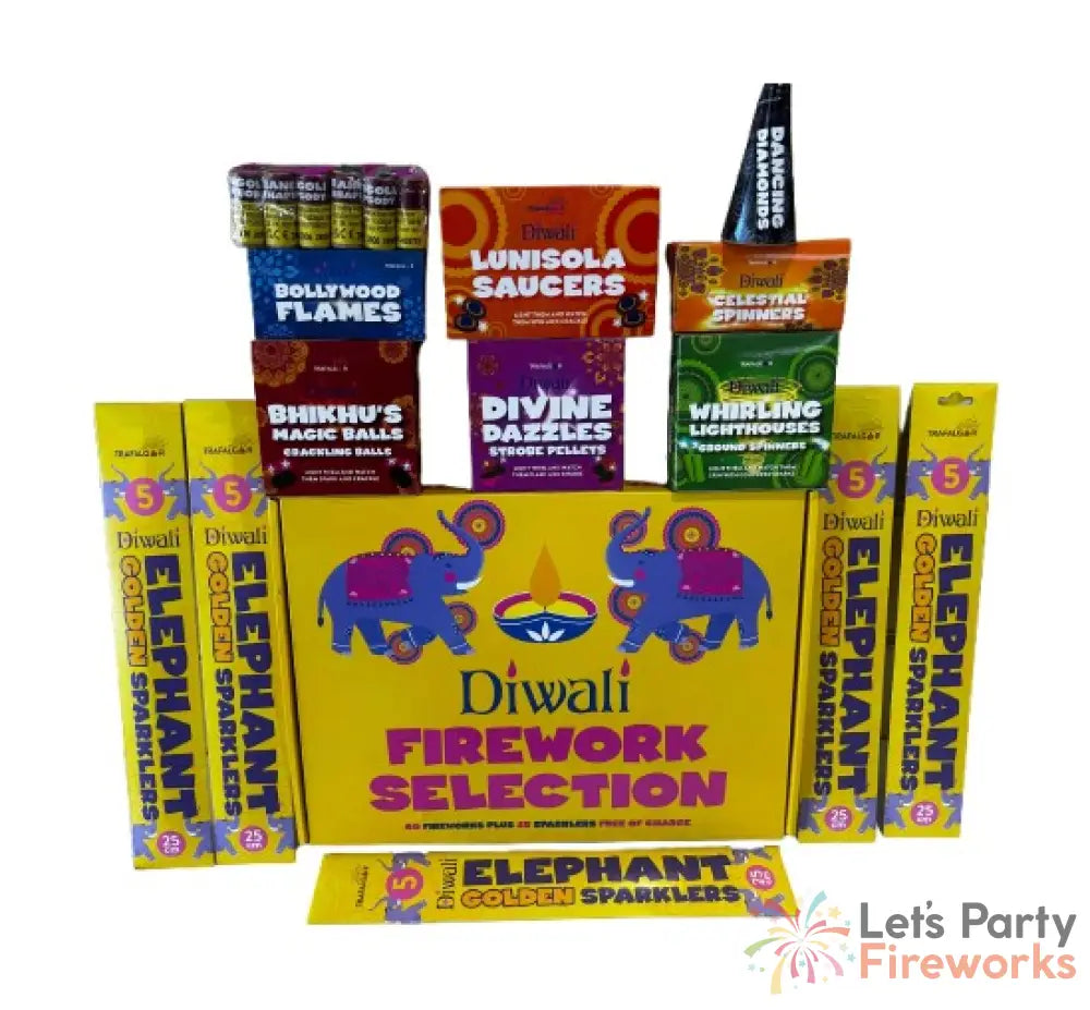 Diwali Selection Box Indoor Fireworks Indoor fireworks