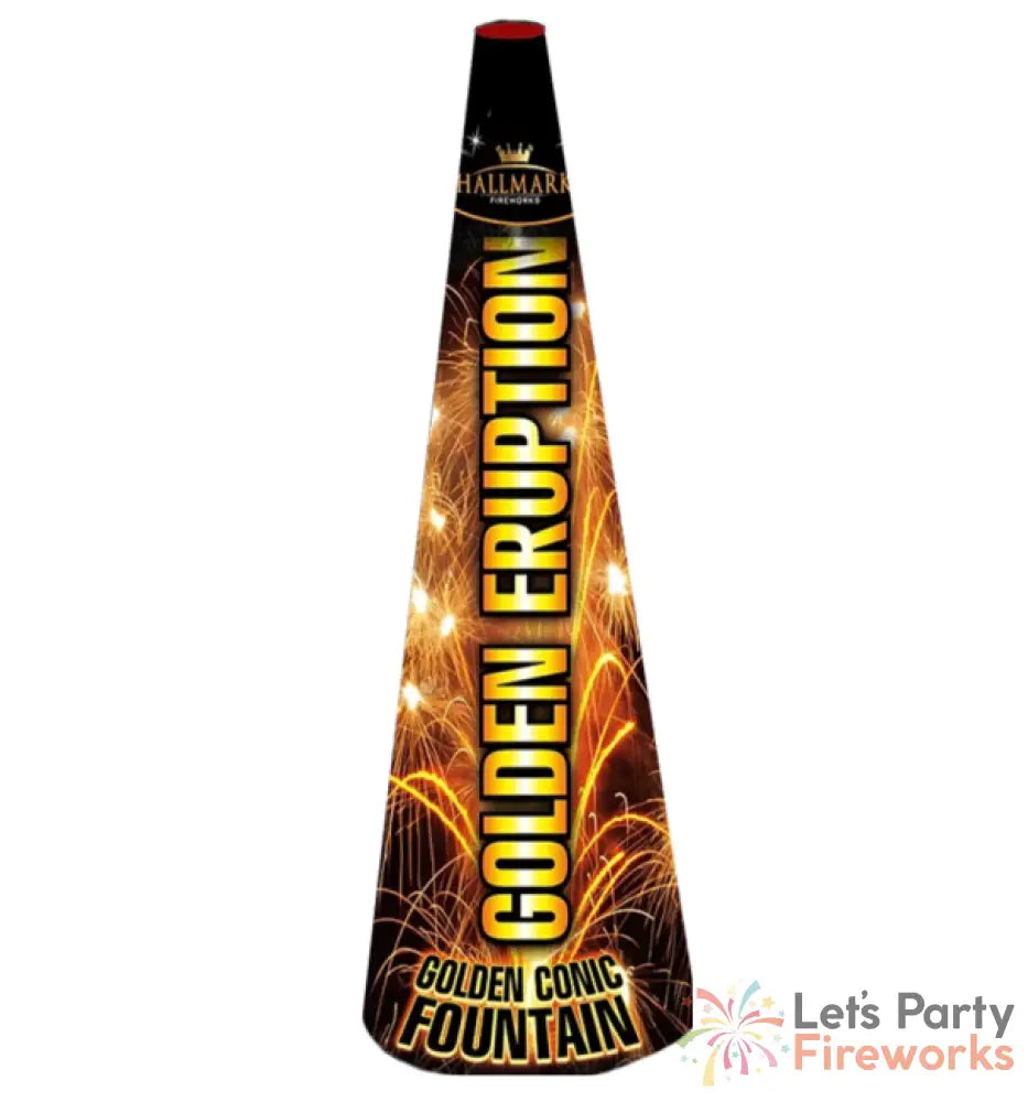 Golden Eruption Fountains