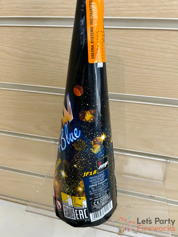 Golden Willow And Blue Fountains