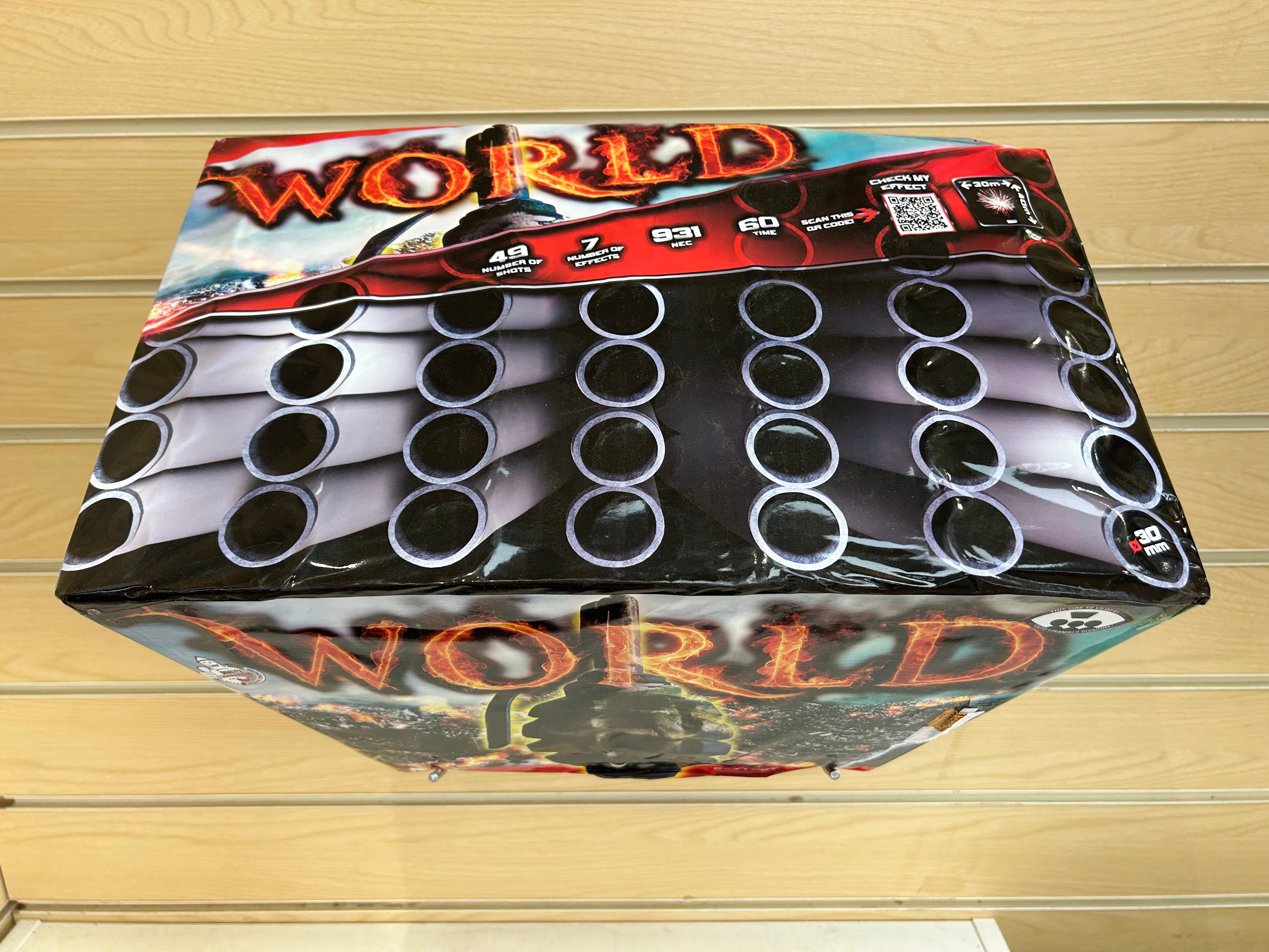 WORLD ,  49 MASSIVE SHOT FAN FIREWORK , THIS IS THE NUTS !!!!!