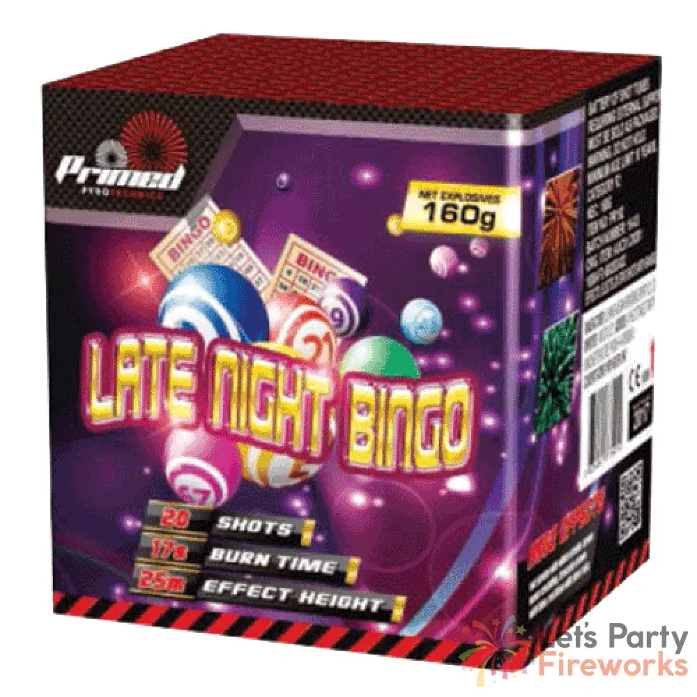 Late Night Bingo Barrages & Cakes