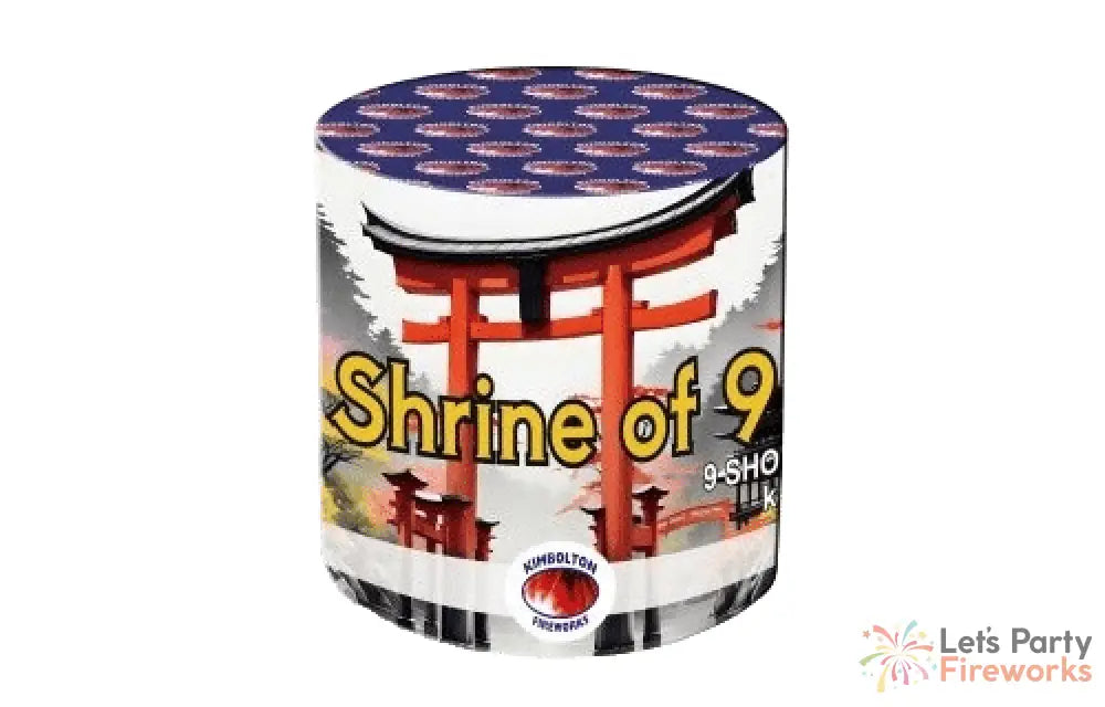 Shrine of 9 By Kimbolton Fireworks Barrages & Cakes