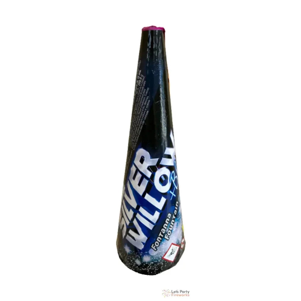 Silver Willow And Blue Fountains