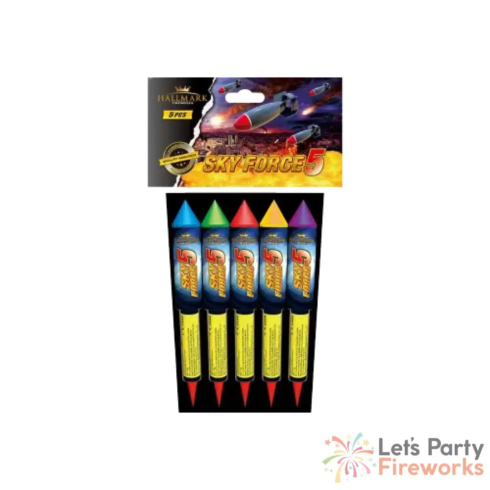 Sky Force 5 rockets