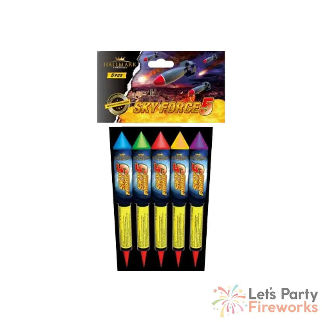 Sky Force 5 rockets