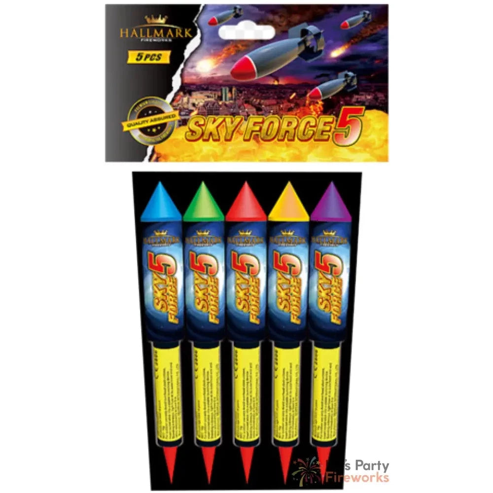 Sky Force 5 rockets