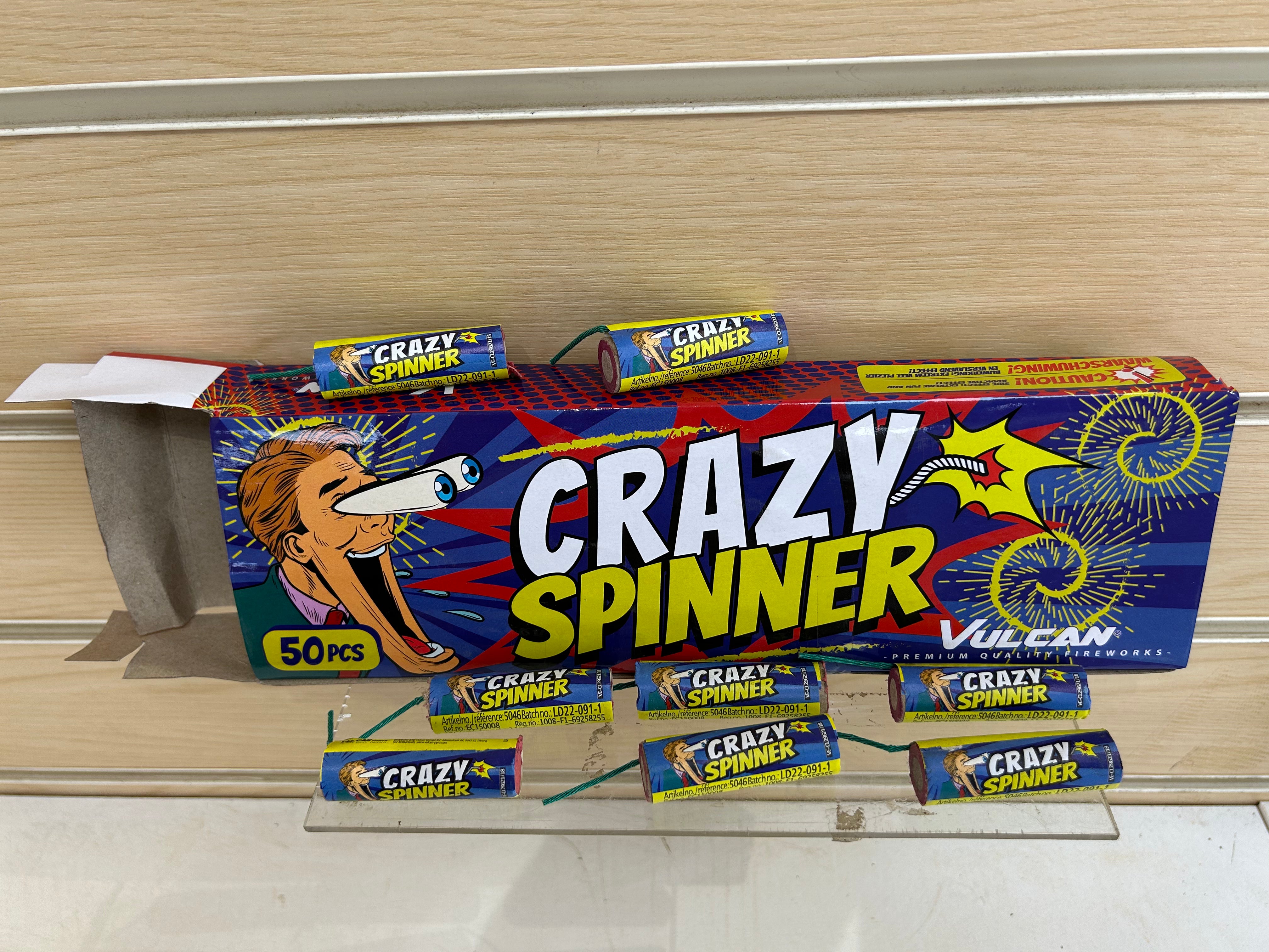 Crazy Spinner  ( 50 in a pack )