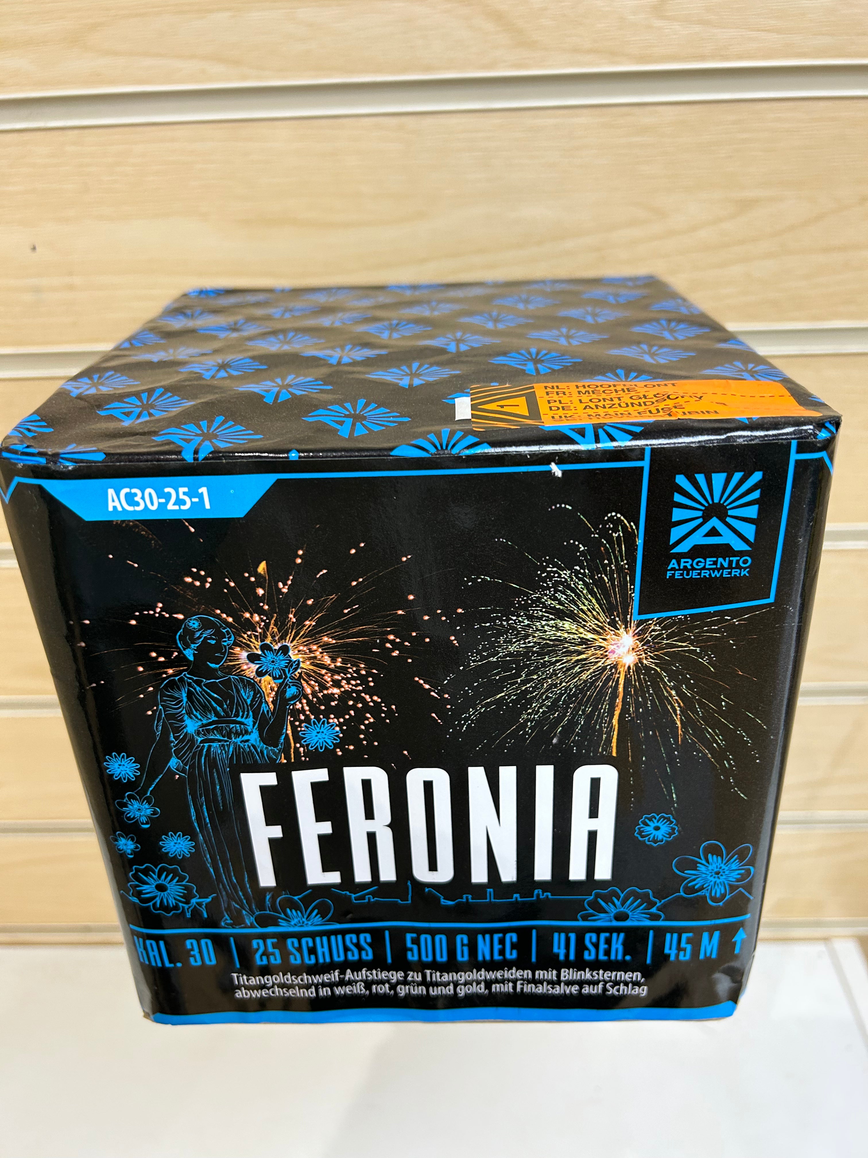 Feronia ( THIS HAS GOT TO BE ONE OF BEST 25 SHOT FIREWORKS ON THE MARKET, WOW !!