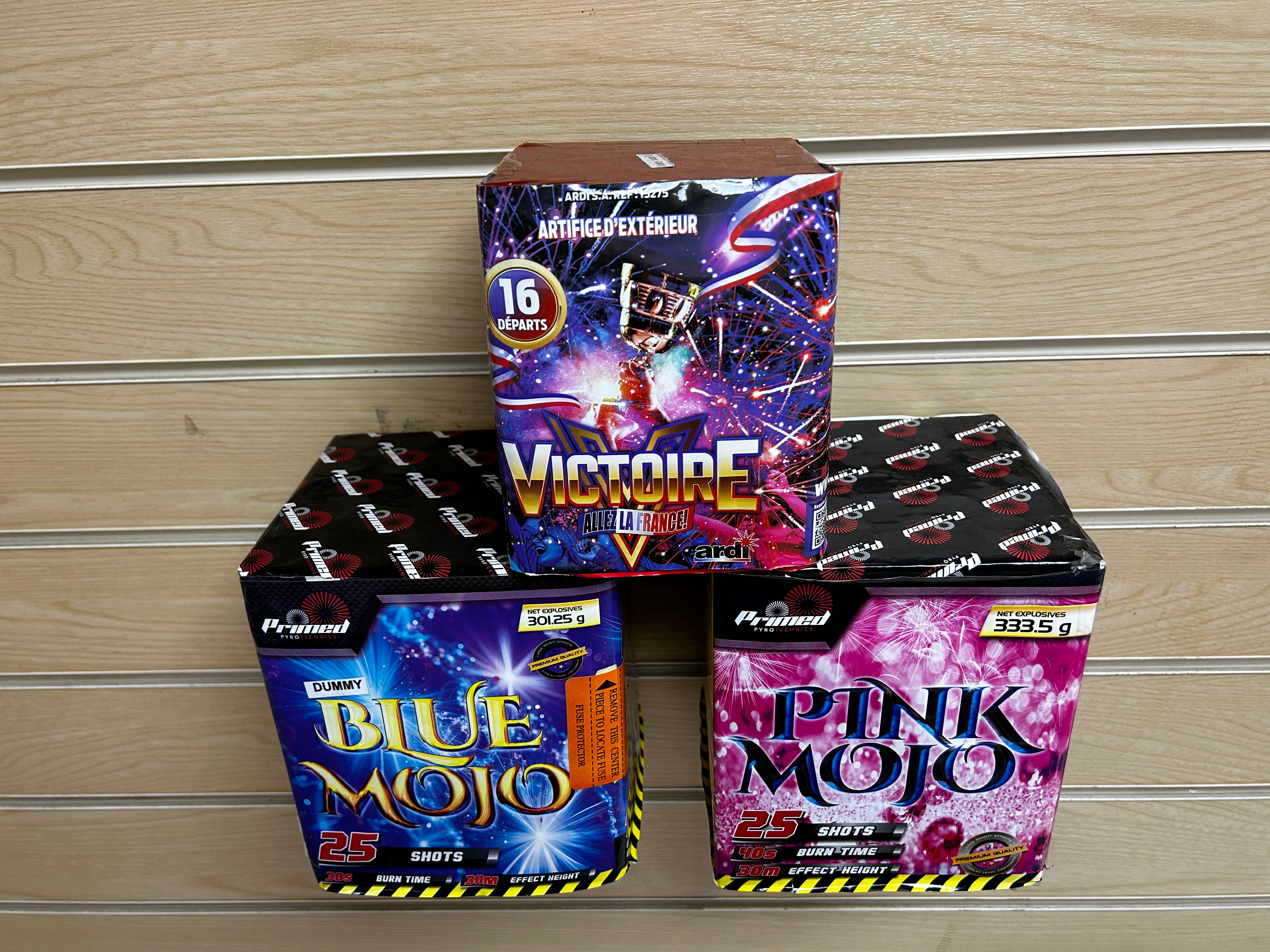 Gender Reveal Pack , Boy and Girl , Plus a FREE !! £30 Victoire Firework!!!
