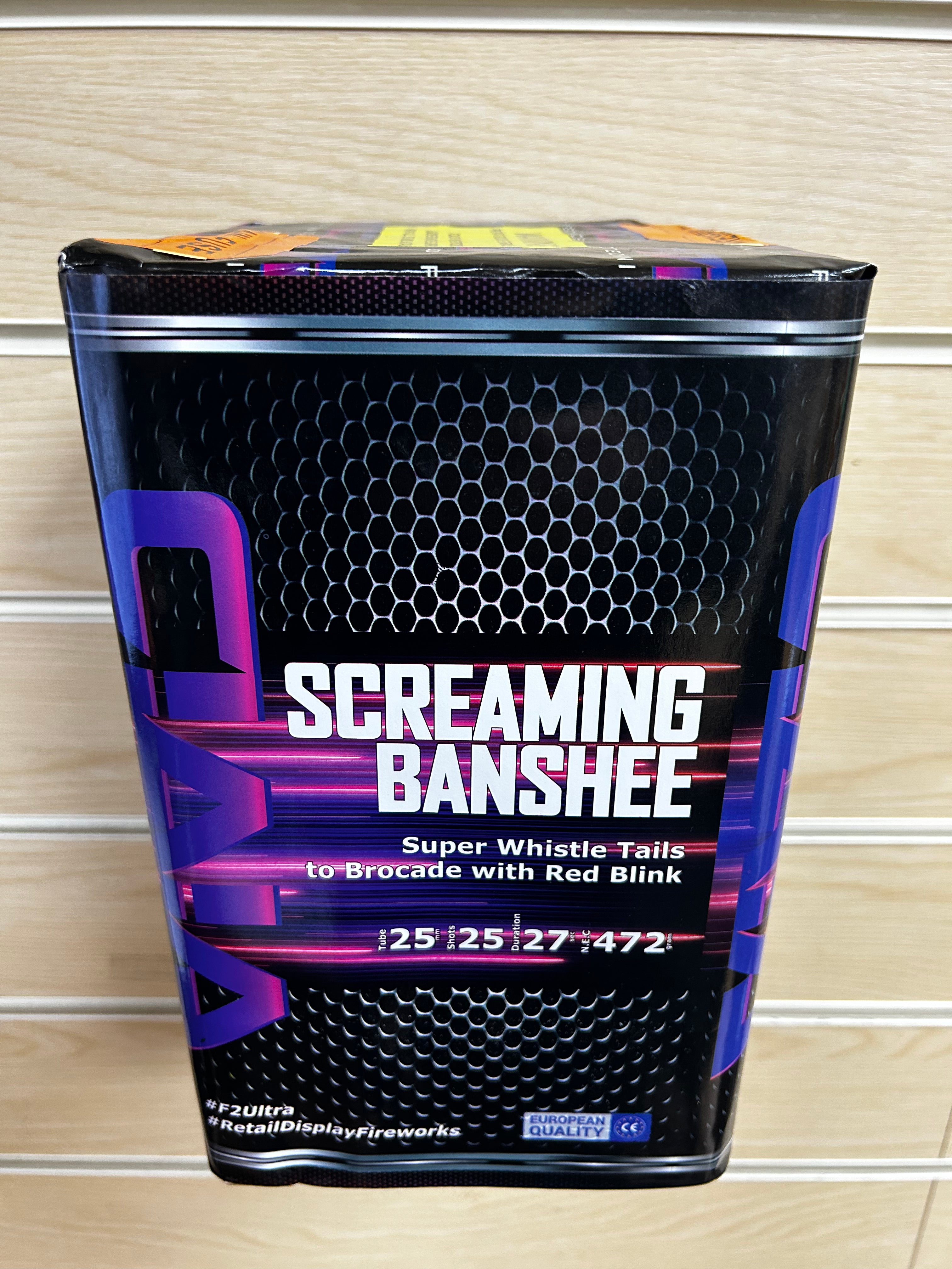 Screaming Banshee 25 shots , so so noisy