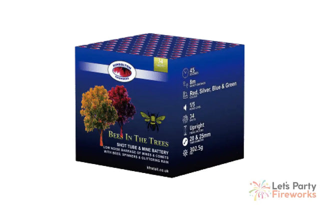 Birds in the Trees By Kimbolton Fireworks (LOW NOISE) Barrages & Cakes