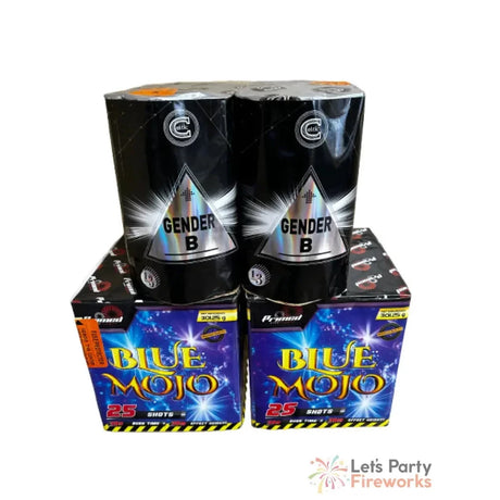 Boy Blue Gender Reveal Pack