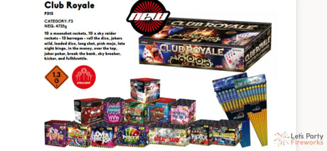 Club Royale Barrage Pack By Primed Pyrotechnics