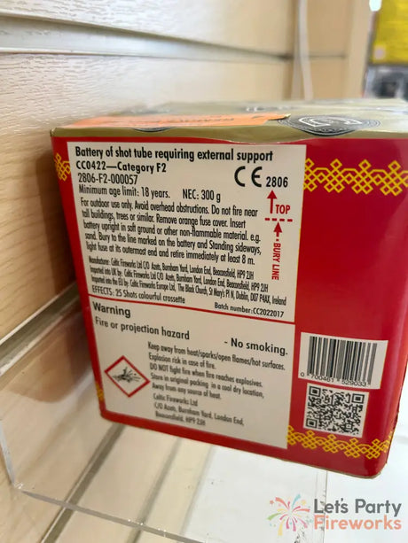 Colourful Crossette Barrages & Cakes