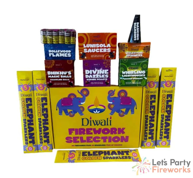 Diwali Selection Box Indoor Fireworks Indoor fireworks