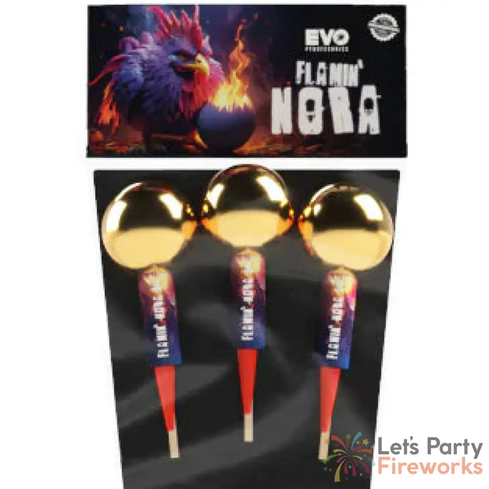 Flaming Nora Rockets Rockets