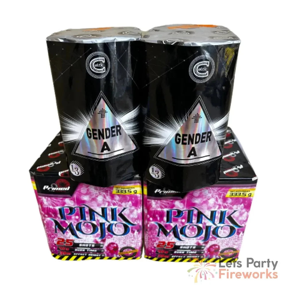 Girl Pink Gender Reveal Pack