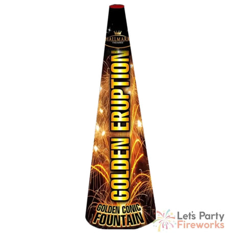 Golden Eruption Fountains