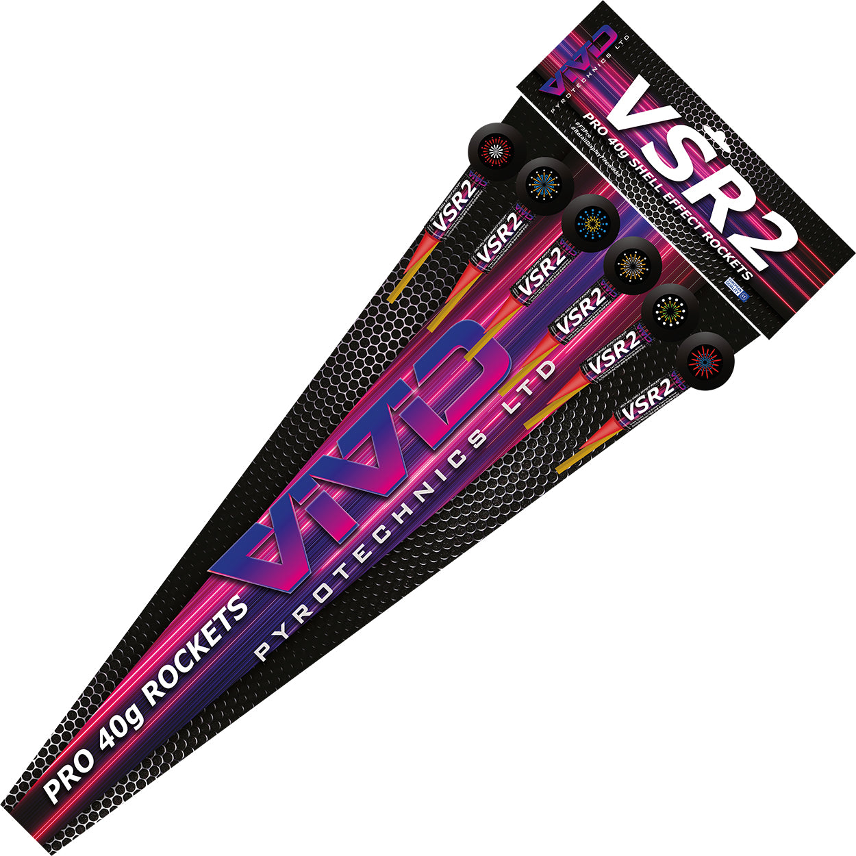 VSR2 Rockets Pack of 6 ( Voted Best UK Rocket Pack Under 75 g Nec 3rd Place )