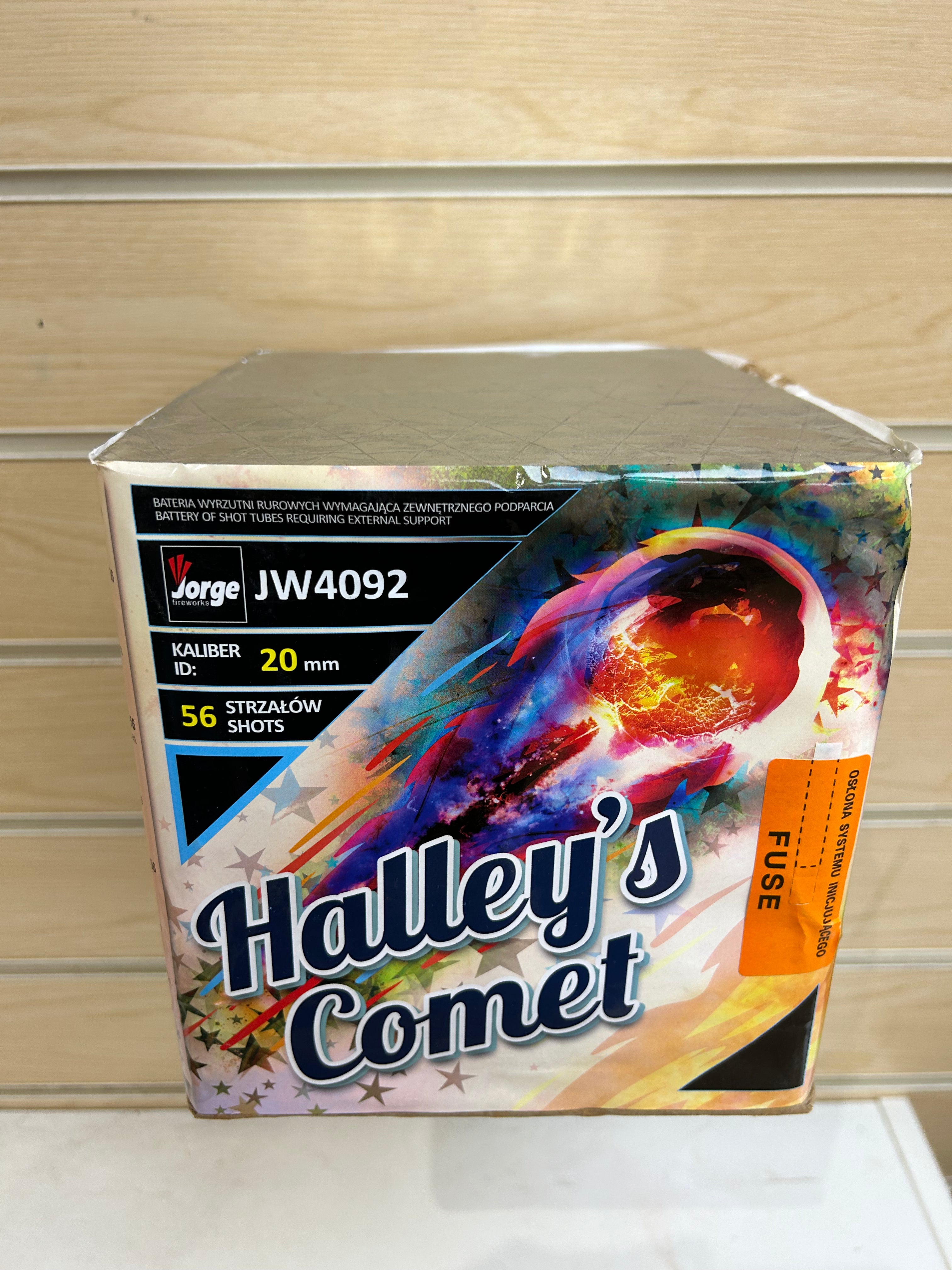 Halleys Comet , 56 shots low noise