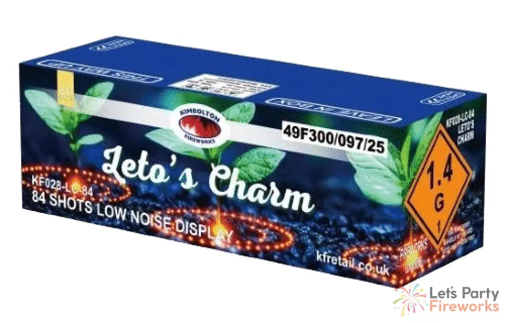 Letos Charm By Kimbolton Fireworks (LOW NOISE) Low noise