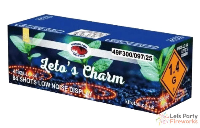 Letos Charm By Kimbolton Fireworks (LOW NOISE) Low noise