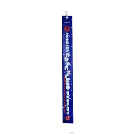 Monster Crackling Sparkler 45cm Long Sparklers