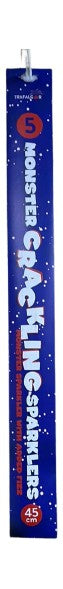 Monster Crackling Sparkler 45cm Long