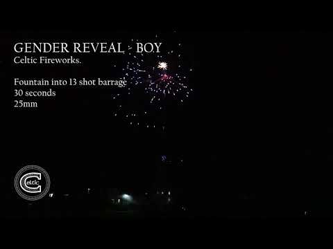 Boy Blue Gender Reveal Pack