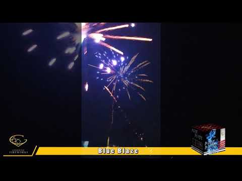 Blue Blaze All Blue Firework
