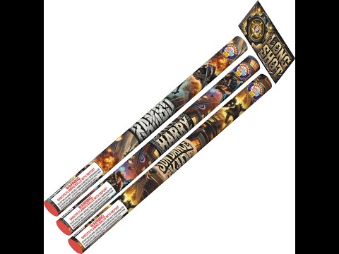 Long Shot Pack of 3 Roman Candles