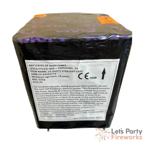 PRO FX VIVID FIREWORK (VIV25I 002) Barrages & Cakes