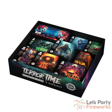 Terror Time Barrage Pack By Evo Fireworks Barrage packs
