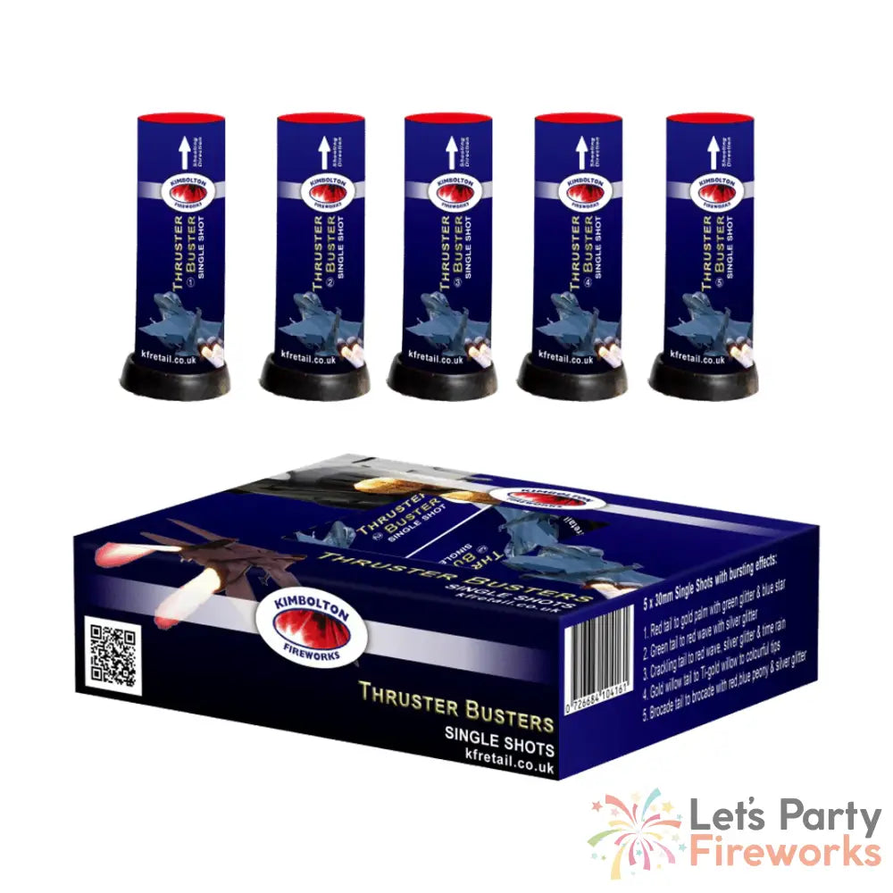 Thruster Busters By Kimbolton Fireworks Roman Candles
