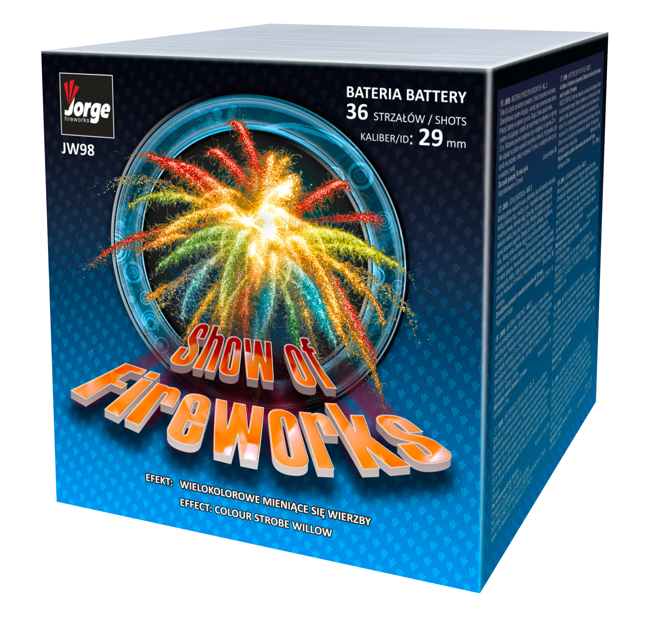 Show of Fireworks ( 36 Massive Bursts )